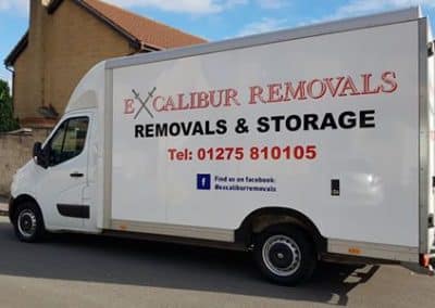 removals van for short-distance move