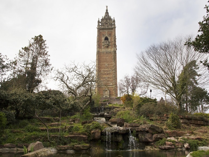 Cabot Tower built 1890s, situated in a public park on Brandon Hill
